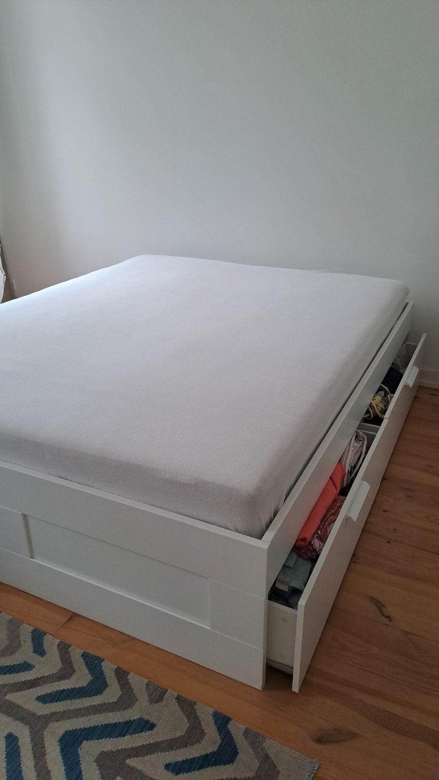 Lit et matelas IKEA - excellente état, Ophalen, Tweepersoons, Matras