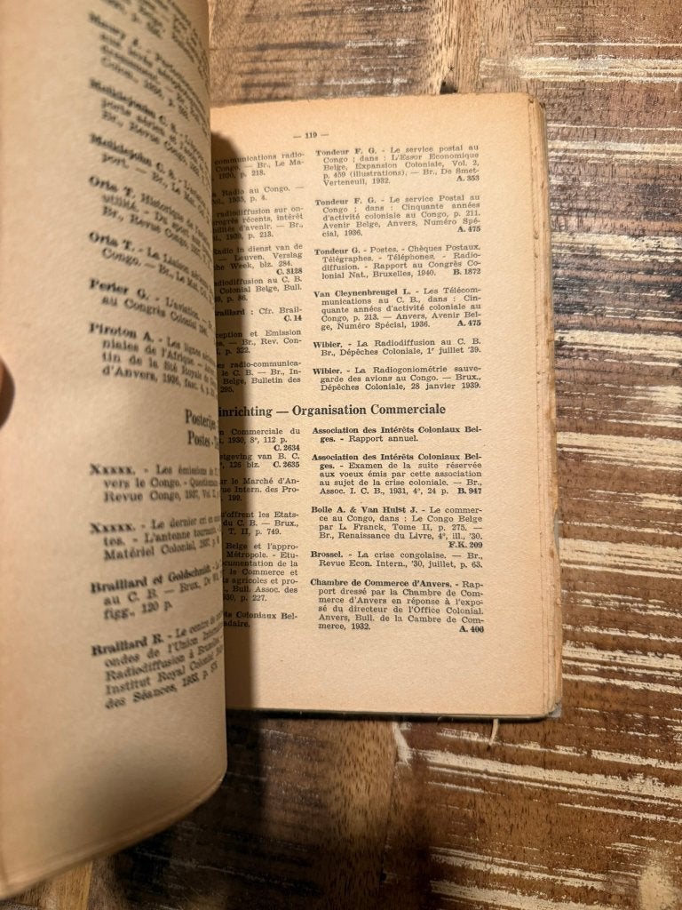 Congo-bibliographie - Chr. Monheim, Antiek en Kunst, Ophalen of Verzenden, Chr. Monheim