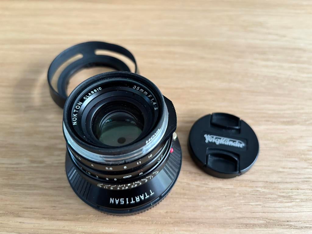 Voigtländer Nokton 35mm F/1.4 Leica M Mount II Multi-Coated, Enlèvement, Comme neuf