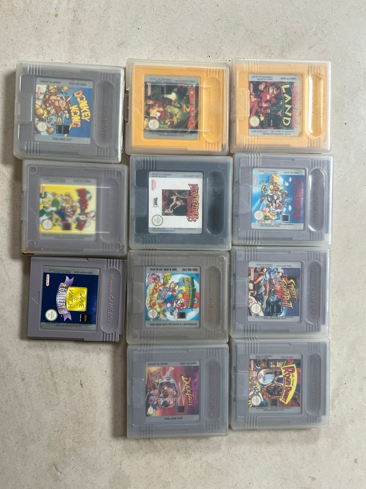 Game boy spelletjes, Ophalen, Gebruikt