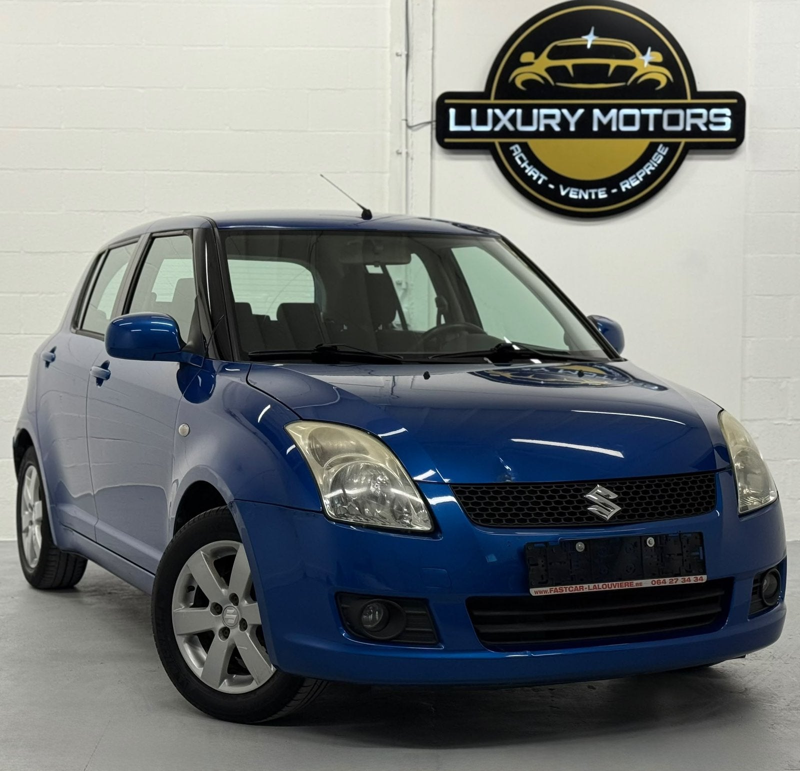 Suzuki swift benzine automatische airco, Auto's, Automaat, 4 cilinders, Blauw, Swift