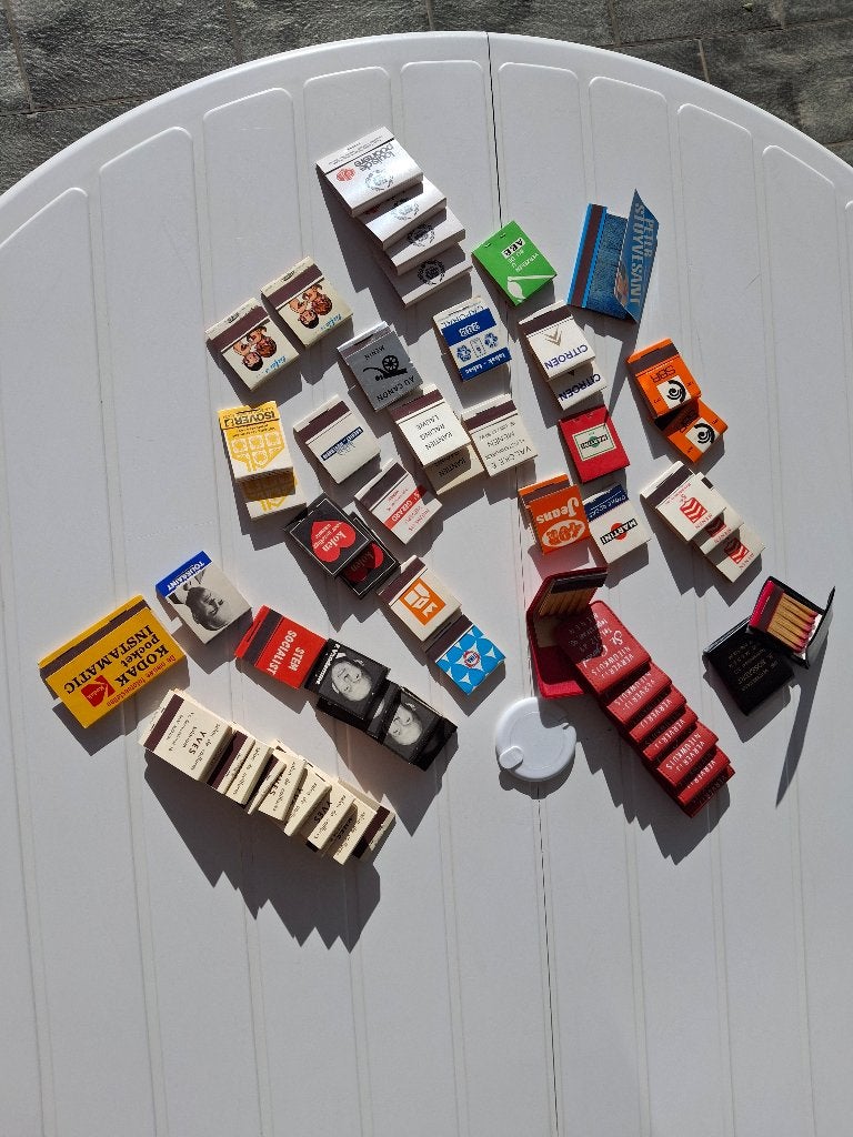 Vintage luciferdoosjes, Verzamelen, Ophalen of Verzenden, Zo goed als nieuw, Luciferdoosjes of -merken