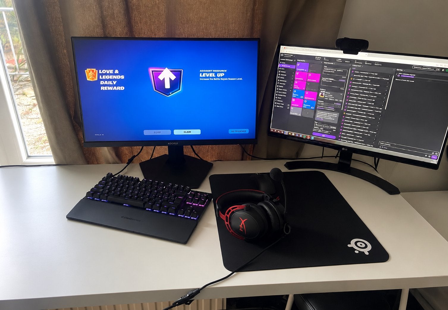 Gaming PC RTX 5060 + i9 + 32GB RAM| COMPLETE GAMING SETUP, Computers en Software, Ophalen, Zo goed als nieuw, Gaming