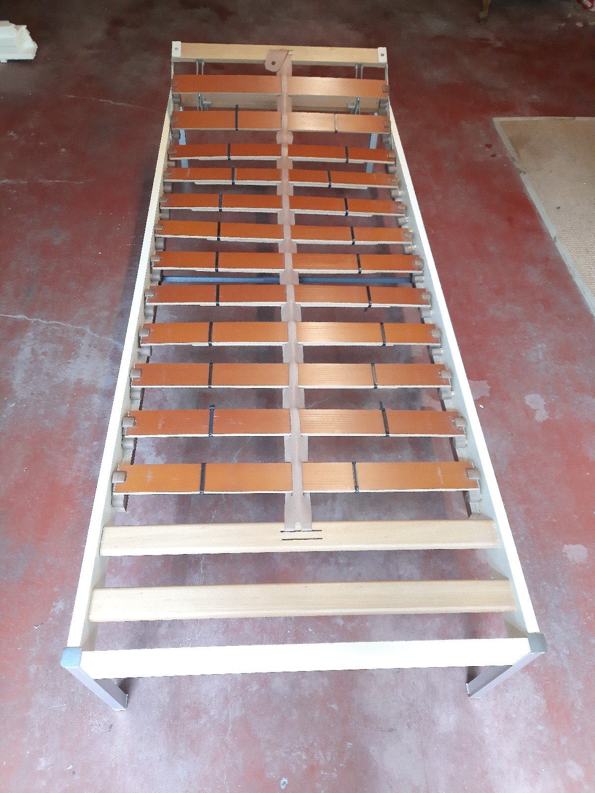 2 eenpersoonsbedden, Une personne, Enlèvement, Utilisé, 200 cm