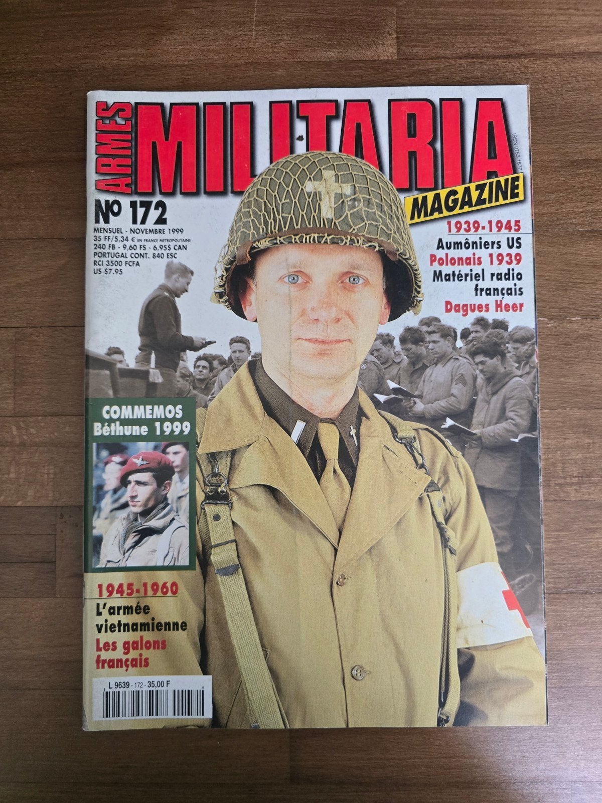 Armes Militaria Magazine n172 – Novembre 1999 – Revue de co, Livres, Enlèvement ou Envoi, Général