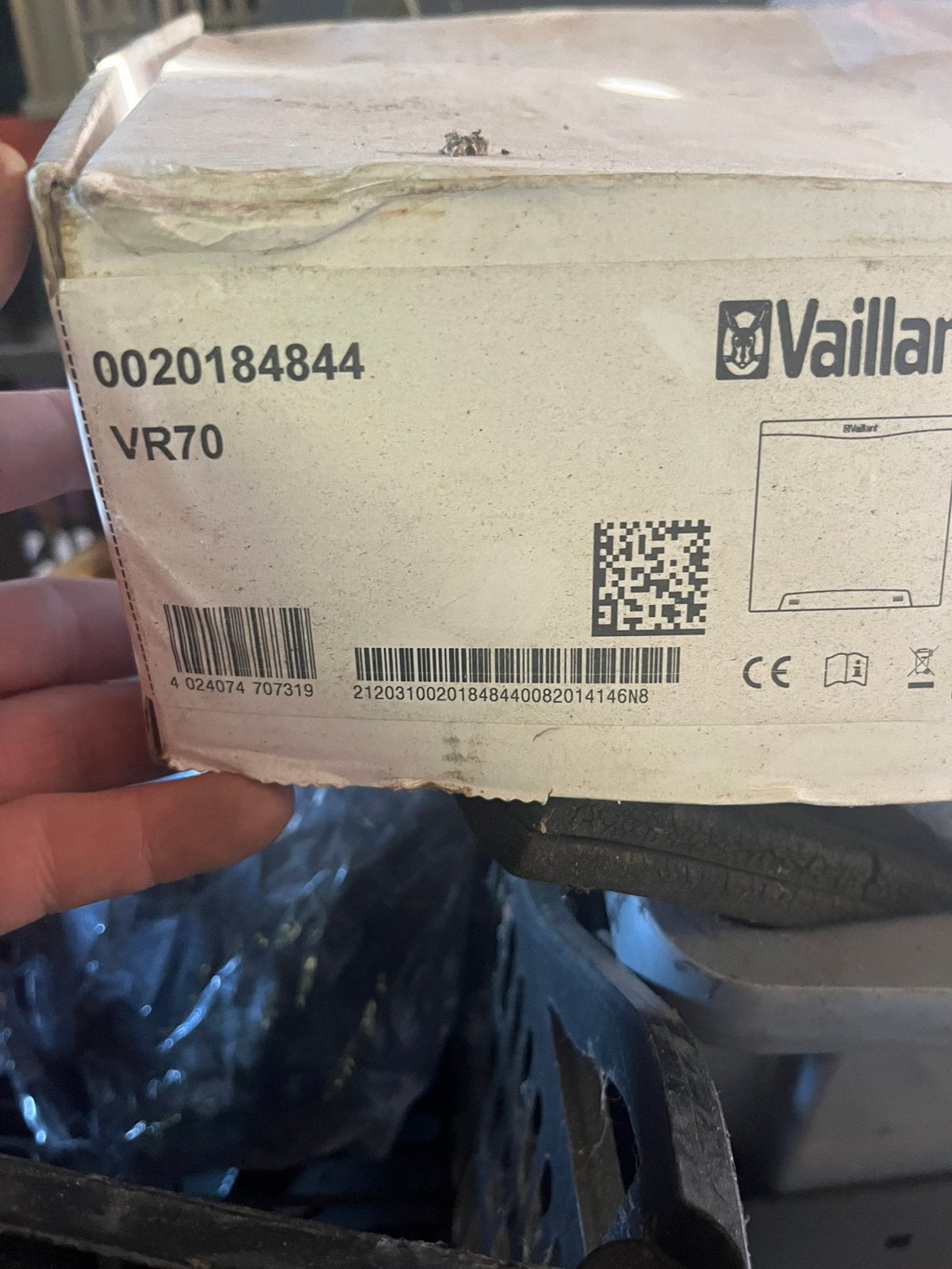 Vaillant vr 70, Ophalen, Zo goed als nieuw
