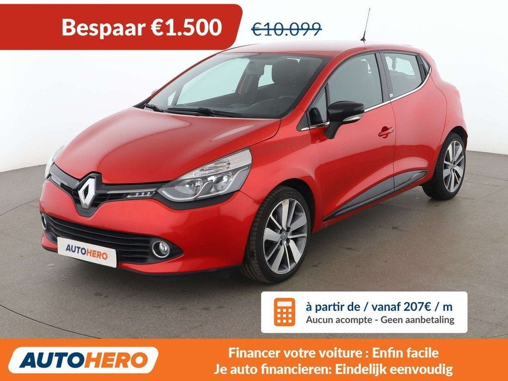 Renault Clio 1.5 dCi Energy Graphite (bj 2015), Auto's, Voorwielaandrijving, Euro 5, Stof, Gebruikt