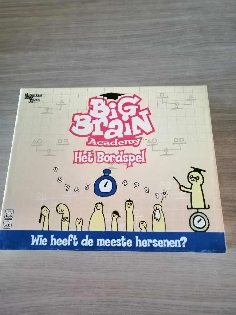 big brain academy bordspel, Hobby en Vrije tijd, Gezelschapsspellen | Bordspellen, Ophalen of Verzenden, Gebruikt