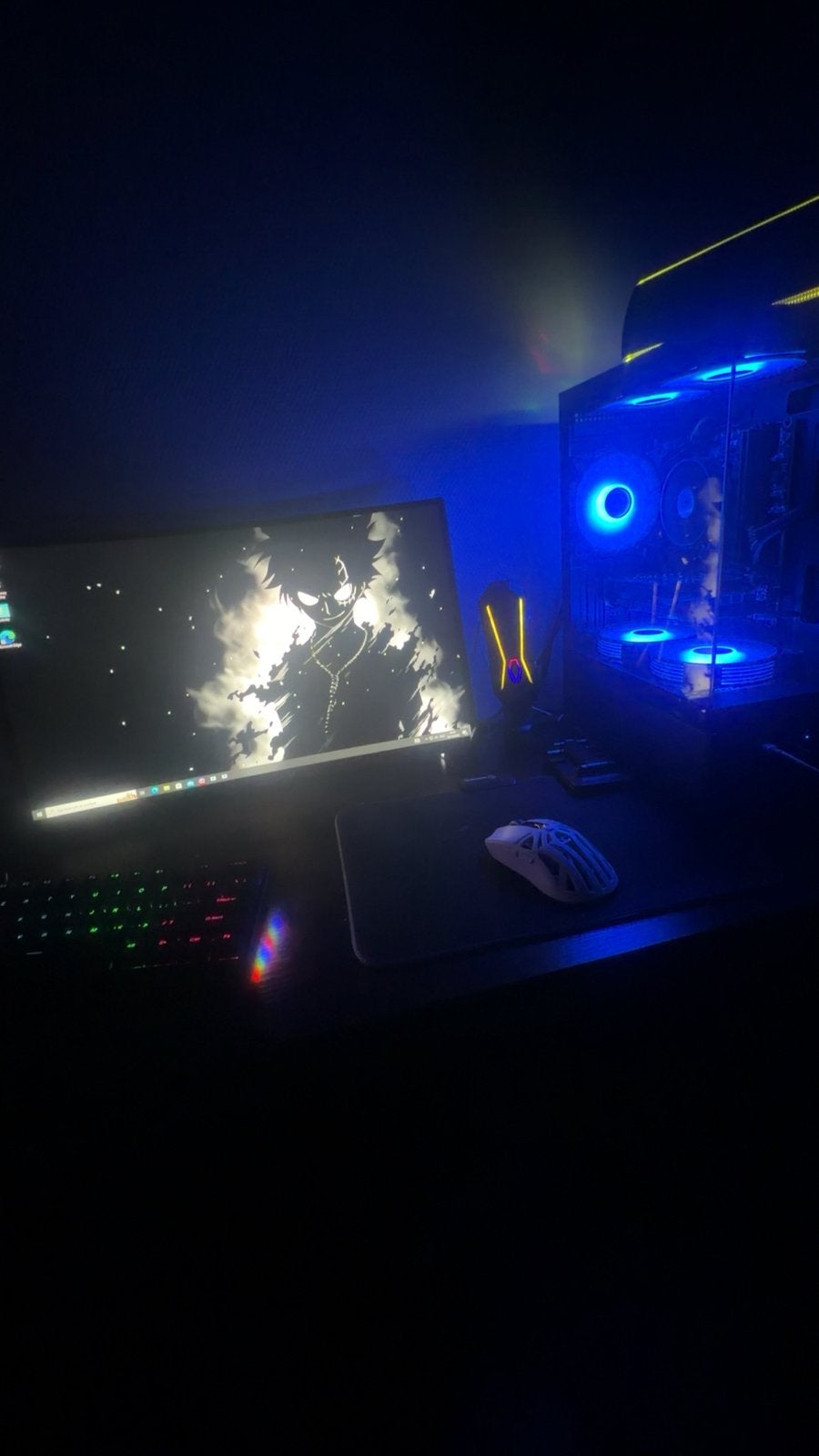 Gaming PC + MSI 180Hz Monitor Setup – €700, Comme neuf, Enlèvement, Gaming, SSD