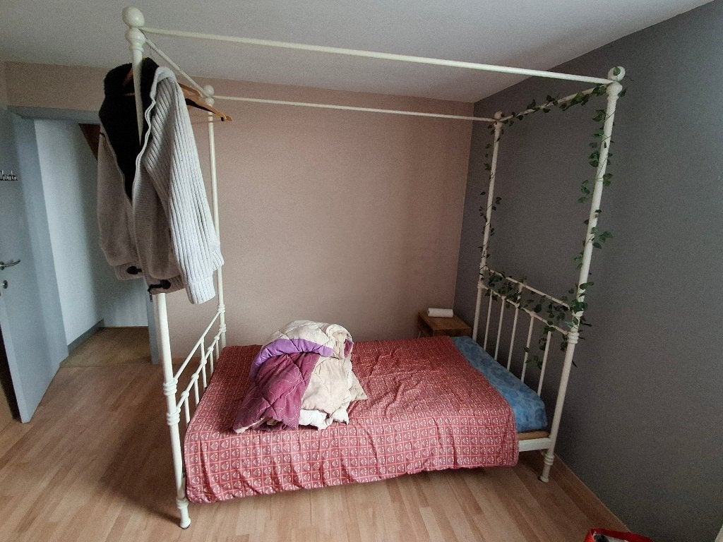 Lit 1 personne, 100 cm, Enlèvement, Une personne, Baldaquin