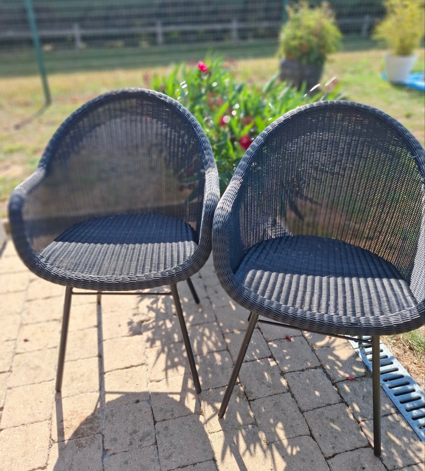 fauteuils Vincent Sheppard, Jardin & Terrasse, Enlèvement, Comme neuf, Osier