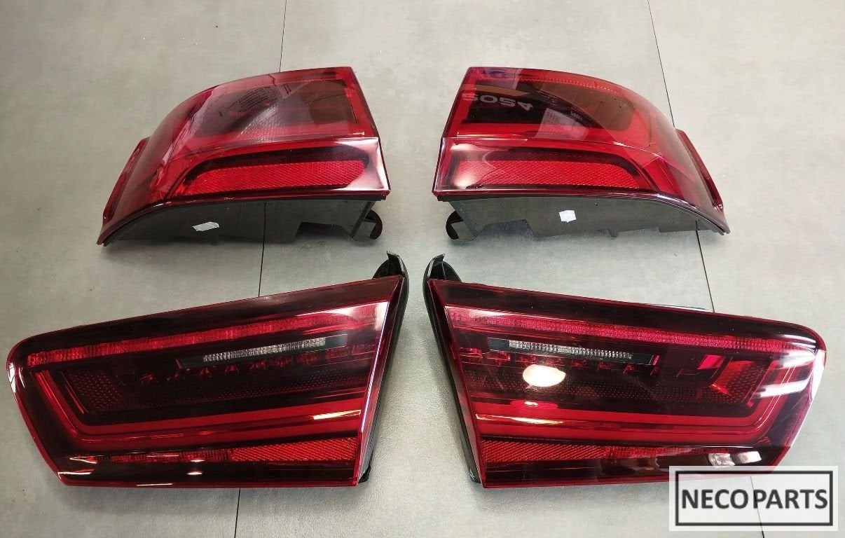 AUDI A6 C7 4G FACELIFT LED ACHTERLICHTEN ALLES LEVERBAAR !!!, Auto-onderdelen, Gebruikt, -, -, -