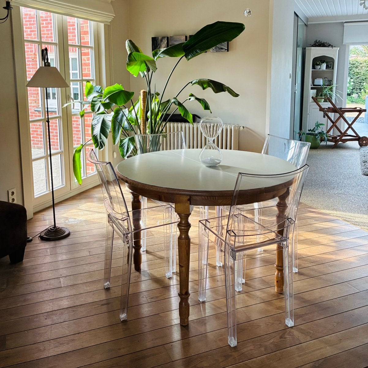 Kartell la marie 4 stoelen, Huis en Inrichting, Stoelen, Ophalen, Kunststof, Gebruikt, Overige kleuren
