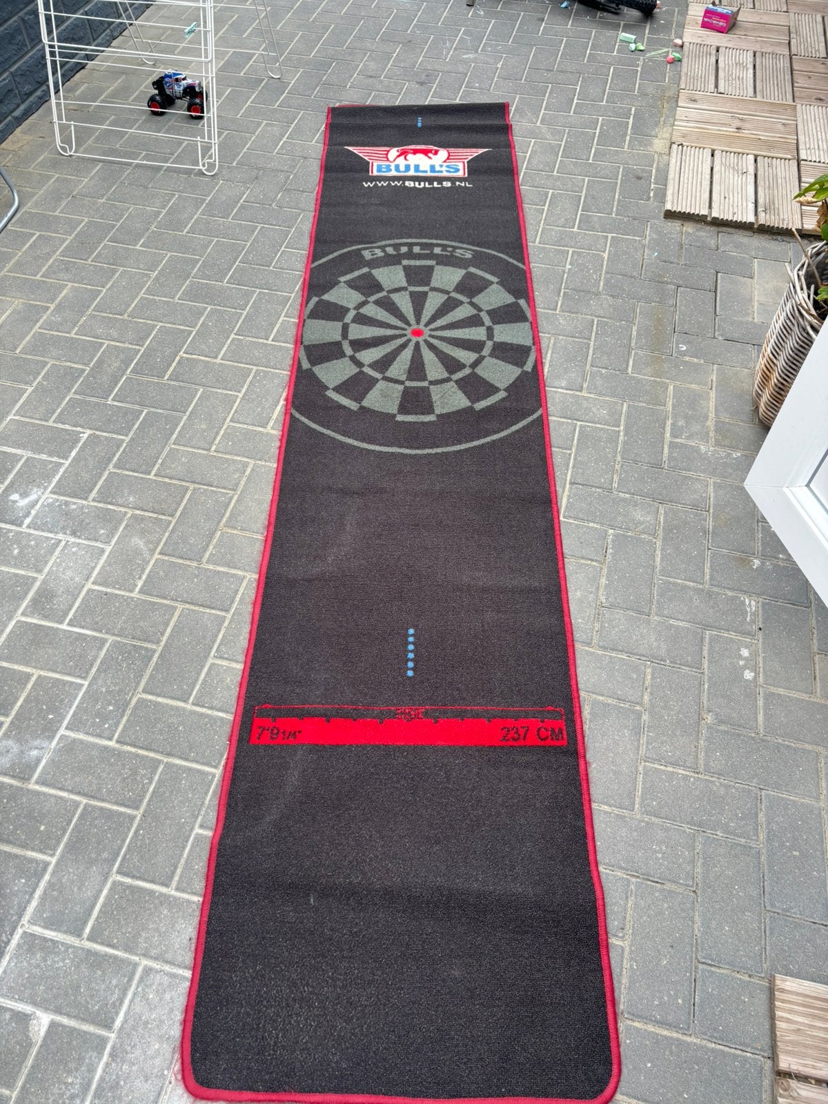 Bulls darts mat, Sport en Fitness, Ophalen, Zo goed als nieuw