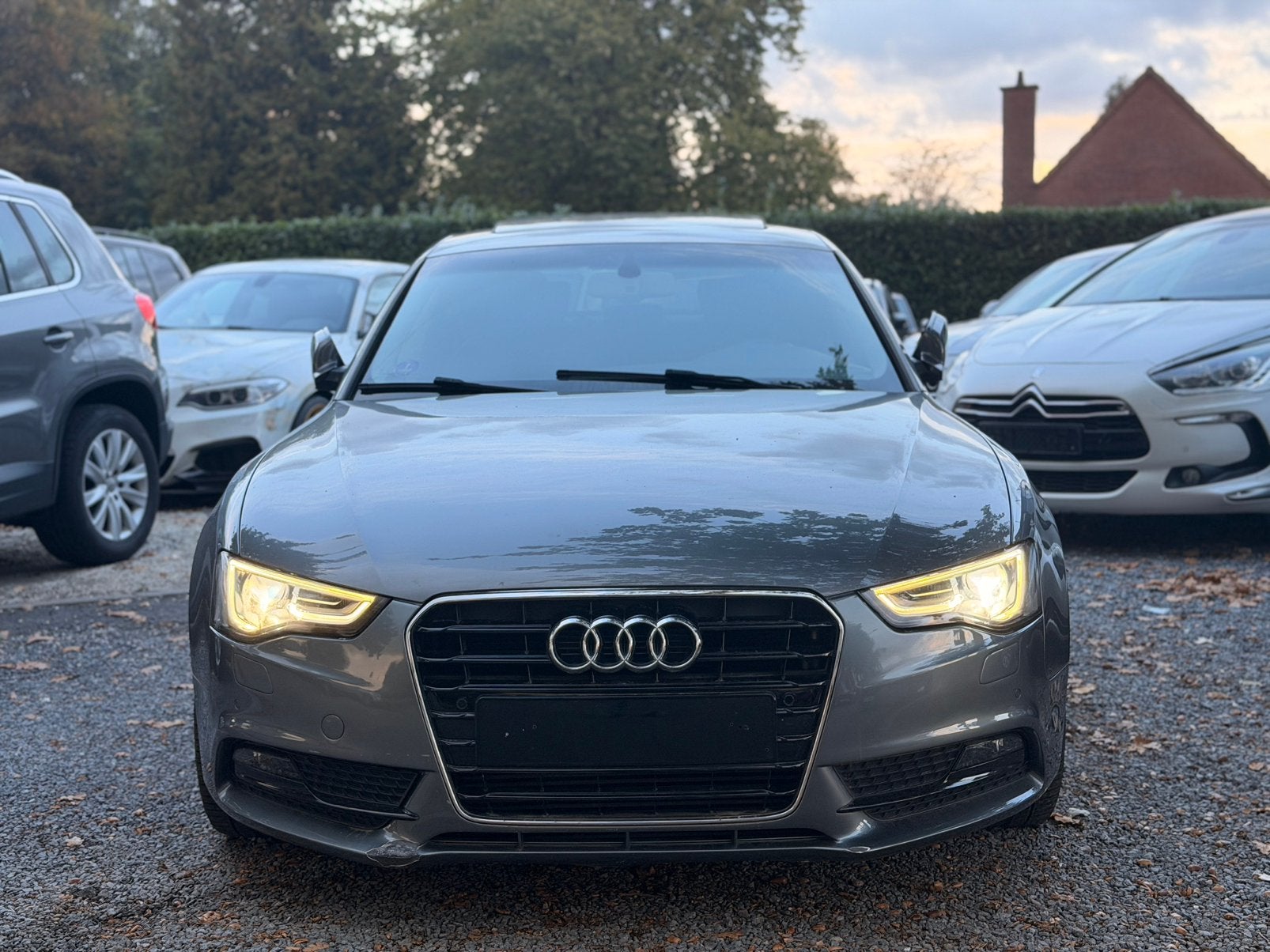 Audi A5 S-line Vol optie, Auto's, 1998 cc, 4 cilinders, Leder, Bedrijf