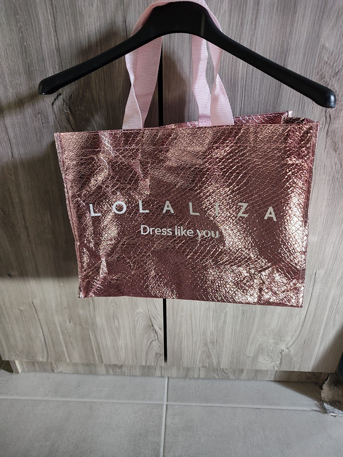 Sac Lola Liza, Envoi, Utilisé, Rose, Shopper