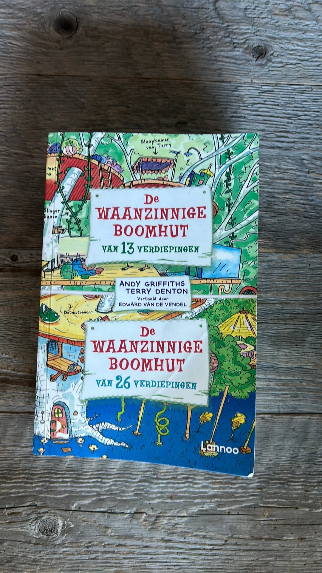 De waanzinnige boomhut - 13 en 26 verdiepingen, Envoi, Utilisé, Fiction
