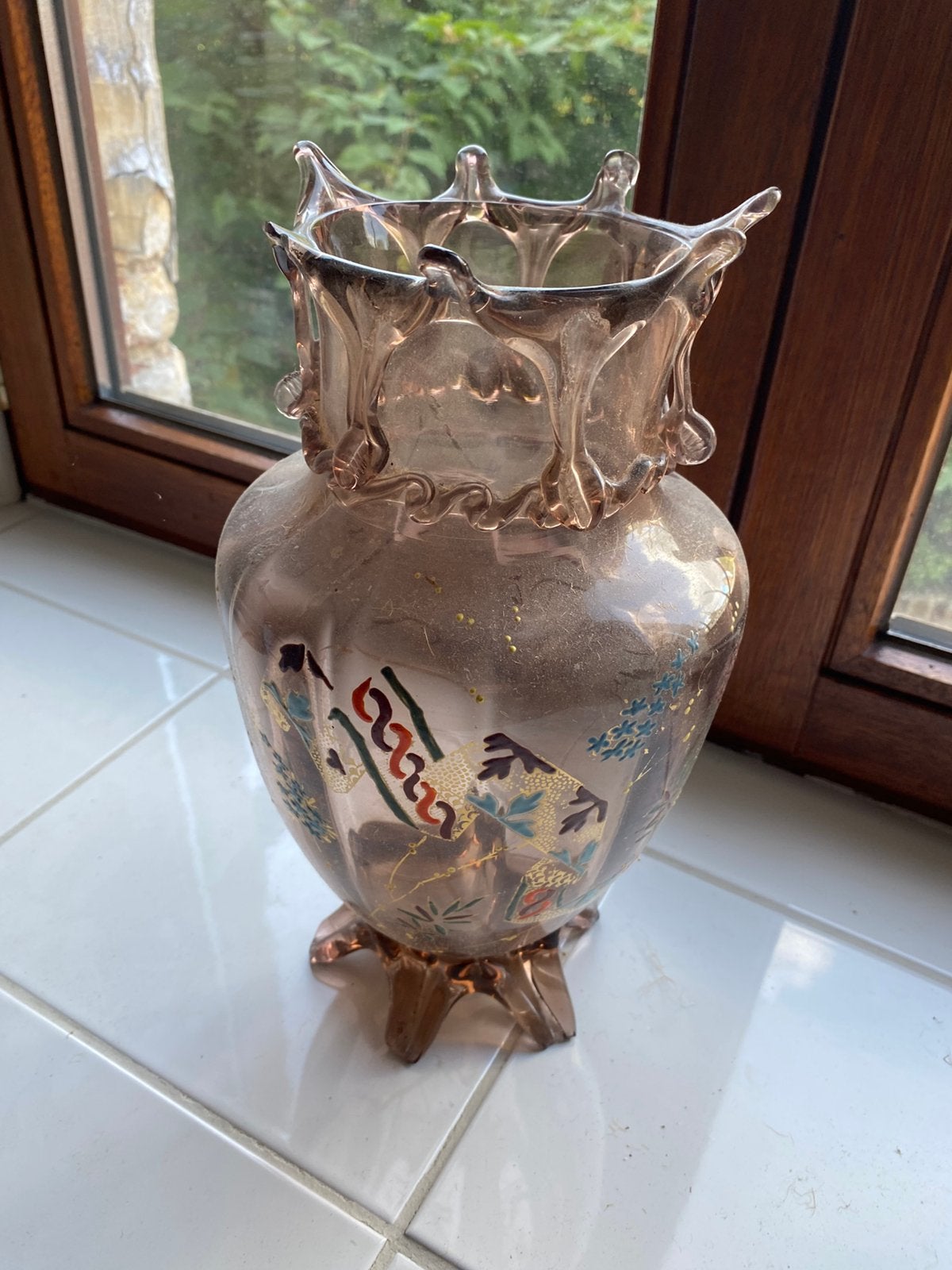Ancien Vase Balustre Art Nouveau – Attribué à Auguste Jean, Antiquités & Art, Enlèvement