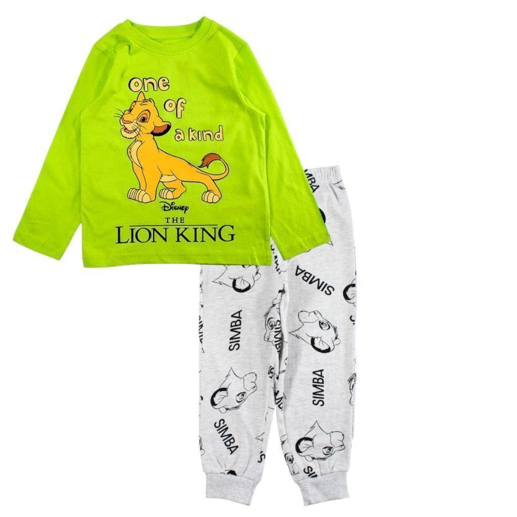 Lion King Pyjama L/G - Disney - Mt 92 - 98 - 104 - 110 - 128, Disney, Nacht- of Onderkleding, Jongen of Meisje, Nieuw