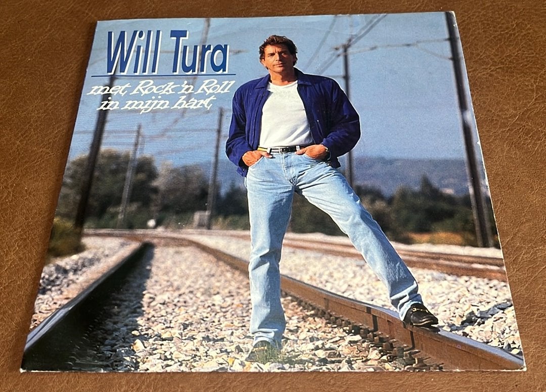 Will Tura ‎– Rock 'N Roll In Mijn Hart - 7” vinyl single -BE, CD & DVD, Vinyles | Néerlandophone, Enlèvement ou Envoi, Utilisé