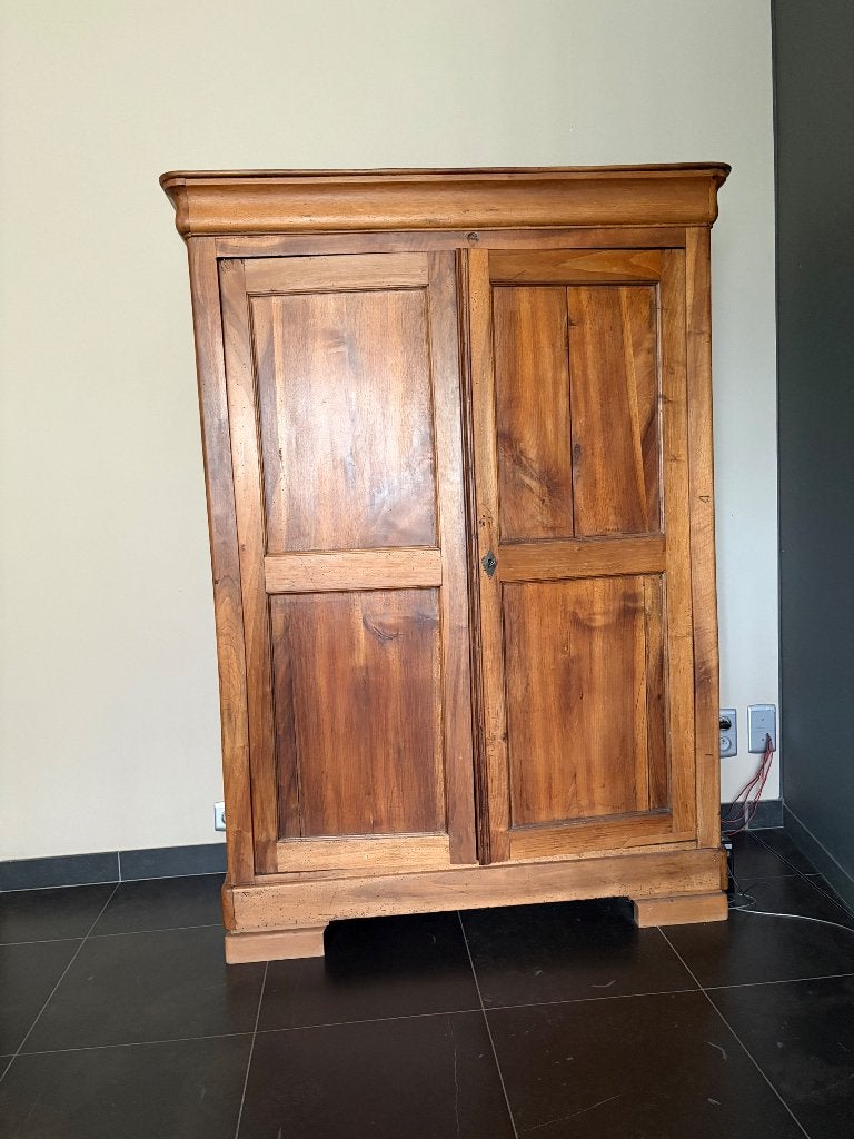 Prachtige heel oude eiken kast, Antiek en Kunst, Ophalen