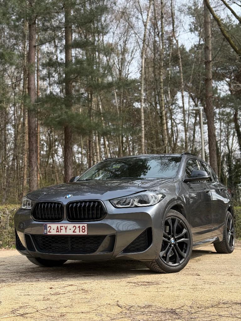 BMW X2 sDrive20i, Autos, BMW, Cuir, Argent ou Gris, Euro 6, 131 kW