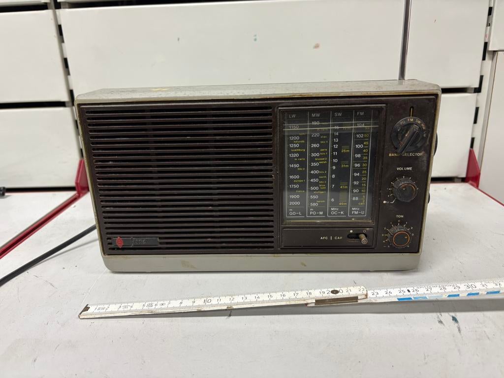 Radio Vintage SIERA 1780 - jaren 70, Ophalen of Verzenden, Gebruikt, Radio