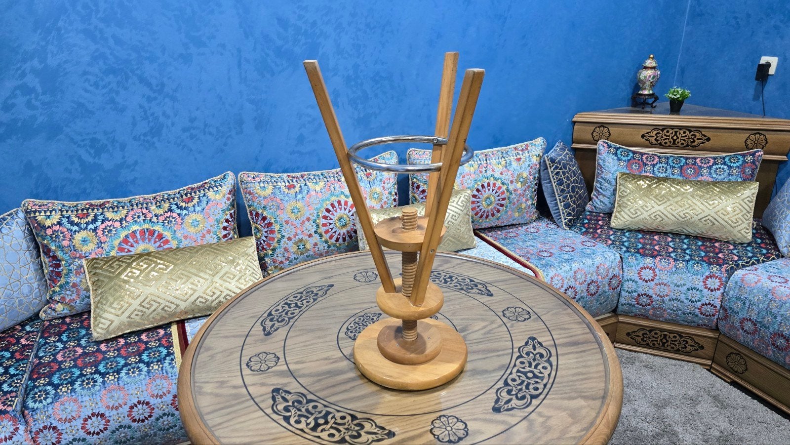 tabouret horloge vintag en boisréglable en hauteur 80cm, Tickets & Billets