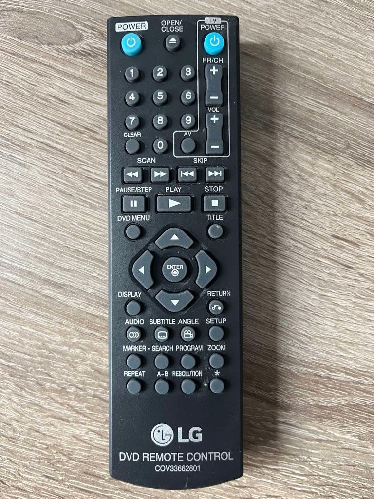 Télécommande d'origine LG COV33662801 pour lecteur DVD, TV, Hi-fi & Vidéo, Lecteurs DVD, Enlèvement ou Envoi, Comme neuf, Lecteur DVD