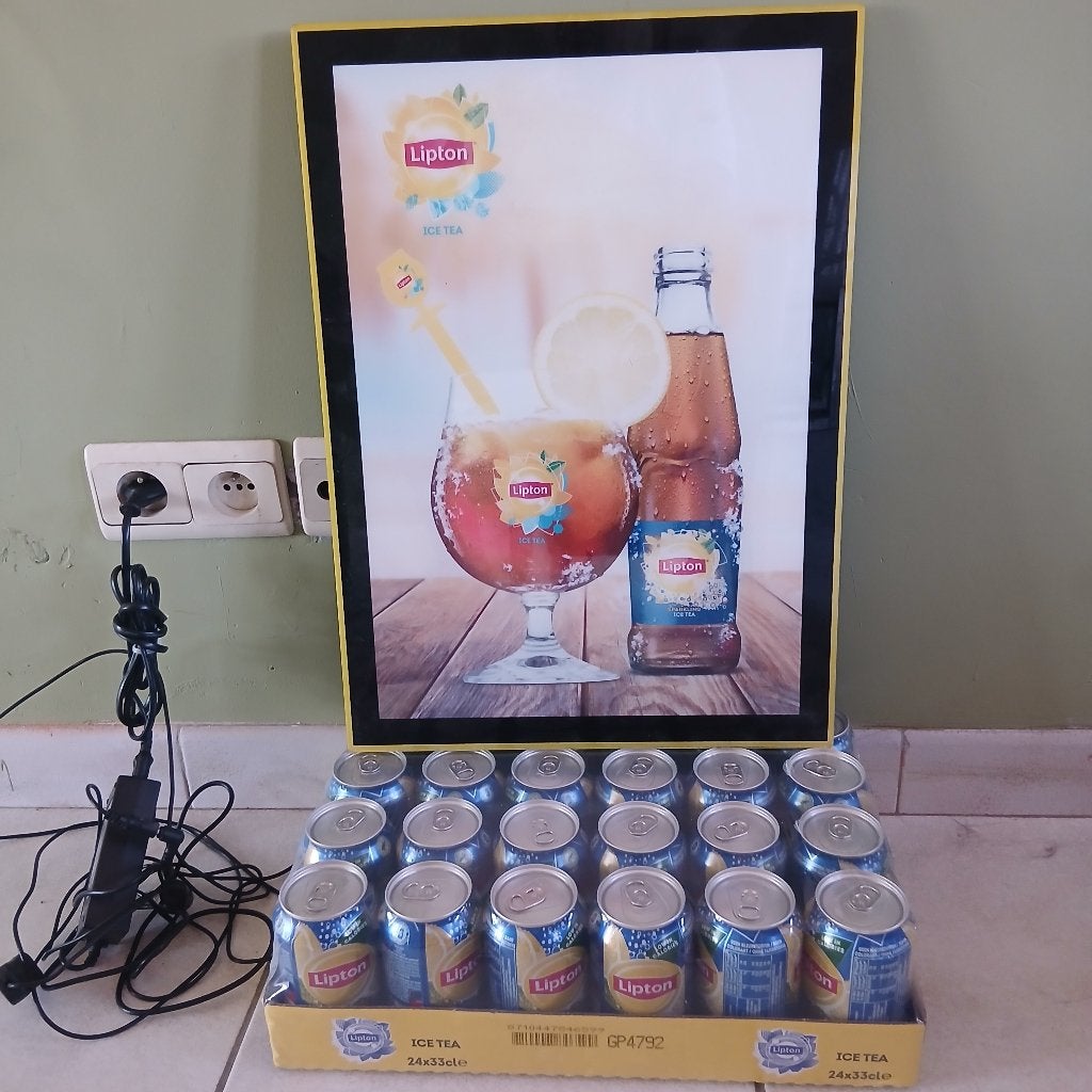 lichtreclame & reclamebord & nieuw & lipton ice tea, Verzamelen, Ophalen, Nieuw, Reclamebord
