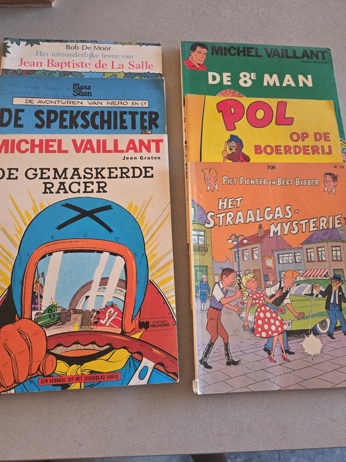 Lot oude stripalbums, Boeken, Ophalen