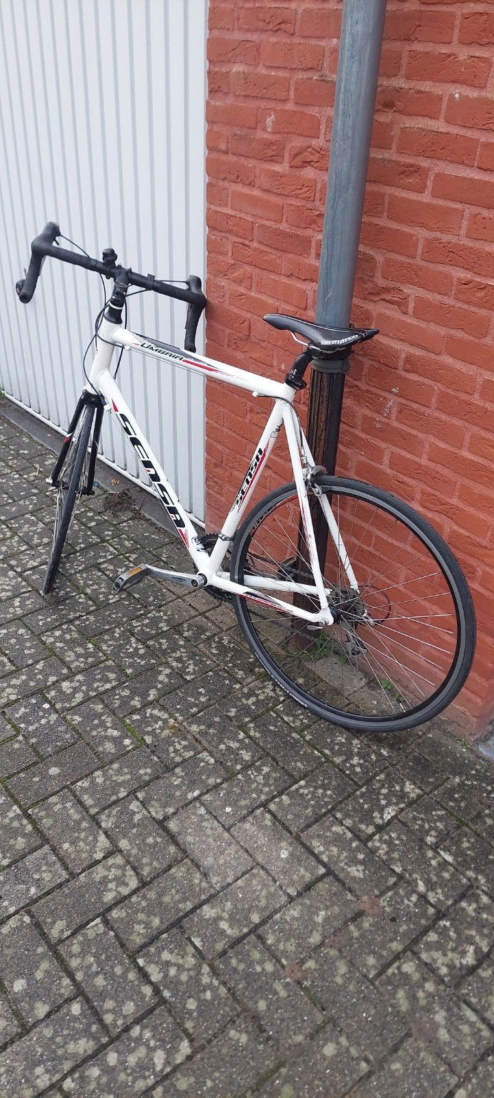 te koop racefiets 62cm met extra klikpedalen, Enlèvement, Utilisé, Hommes