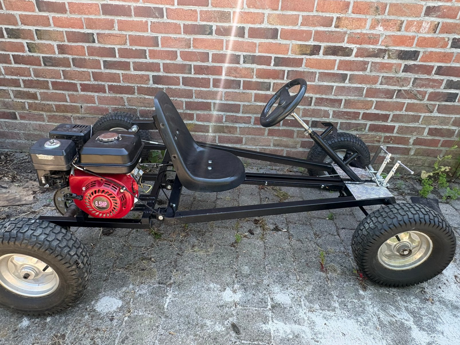 Rijklare gemotoriseerde go kart, off-road & on-road, Enlèvement, Comme neuf, Moteur