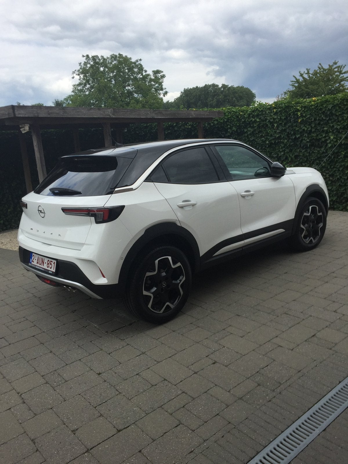 Opel mokka   Ultimate, Auto's, Parkeerassistent, Zwart, Alcantara, Wit