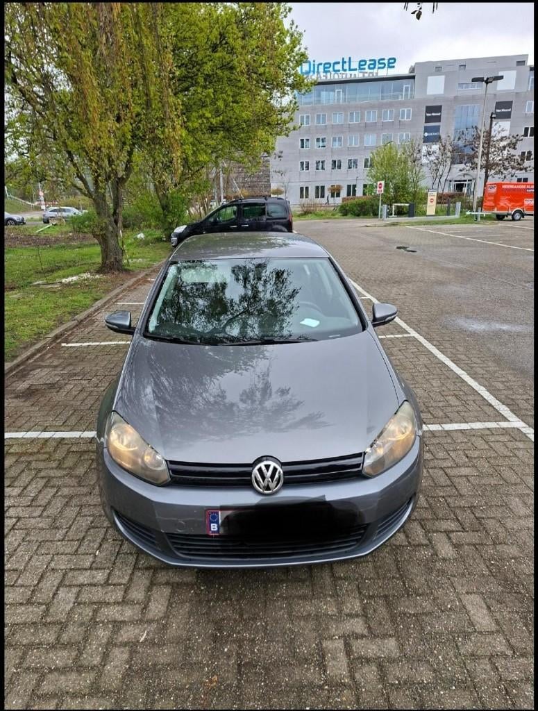 Volkswagen Golf 6 1.6 TDI Euro 5, Auto's, Euro 5, Alcantara, Zilver of Grijs, Te koop
