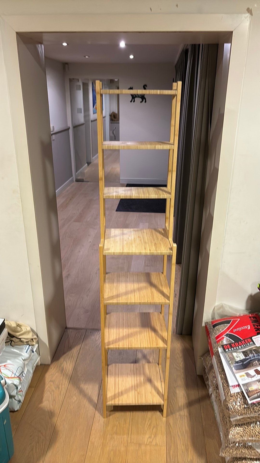 Badkamerrekje bamboo, Ophalen, Gebruikt