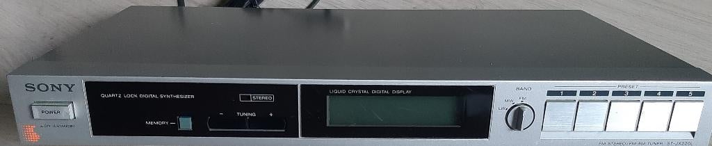 Vintage Sony ST-JX220L AM/FM Stereo Tuner, Enlèvement, Utilisé