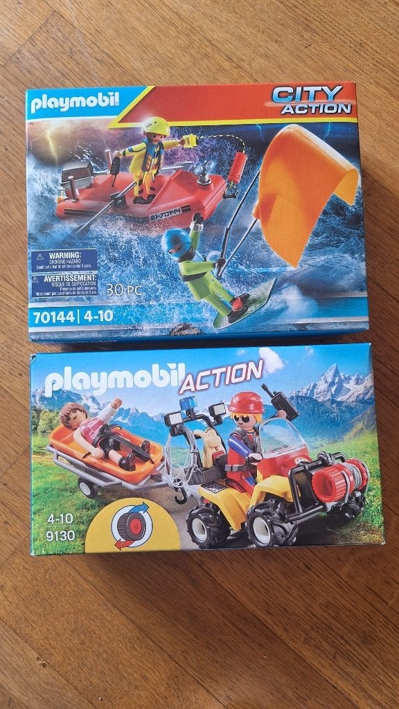Playmobil 70144 + 9130 - NIEUW, Kinderen en Baby's, Speelgoed | Playmobil, Complete set, Voertuig, Nieuw, Ophalen of Verzenden
