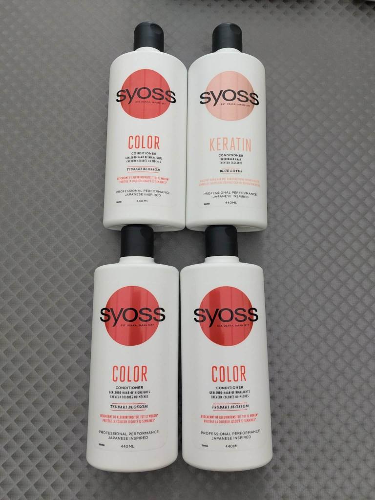 Syoss Conditioner Color - 4 stuks, Bijoux, Sacs & Beauté, Beauté | Soins des cheveux, Enlèvement, Neuf, Shampoing ou Démêlant