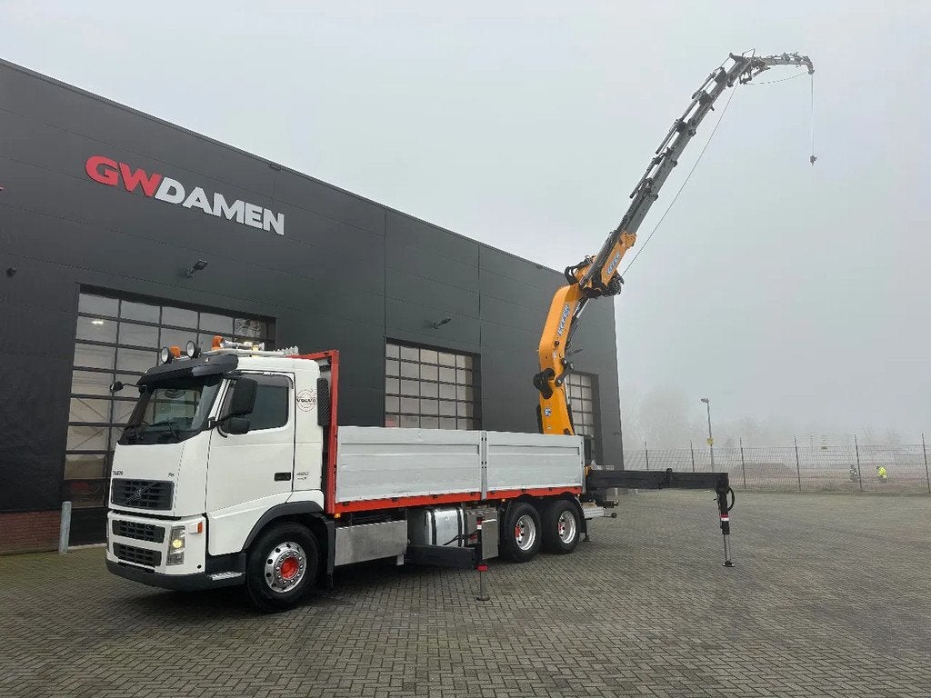 Volvo FH 480 6x4 Effer 525/6S + Fly Jib 6S ,Winch Euro 5, Euro 5, Achat, Diesel, Volvo