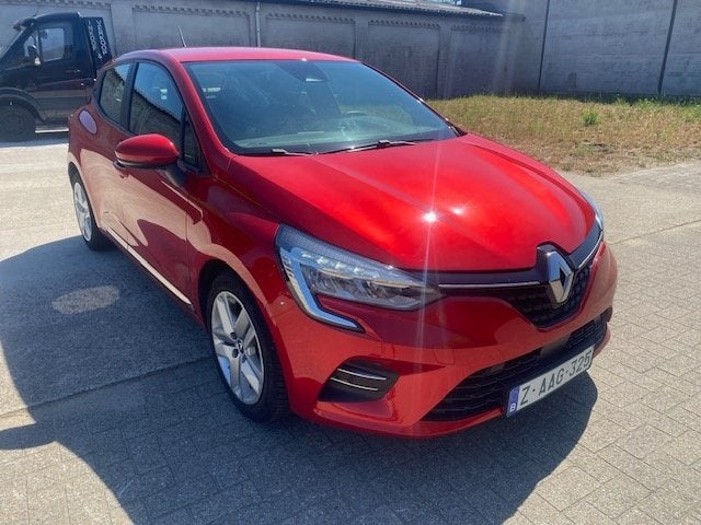 Nette Clio 1.0benzine euro6 10/19 130000km gekeurd v verkoop, Autos, Renault, Rouge, Achat, Euro 6, Entreprise