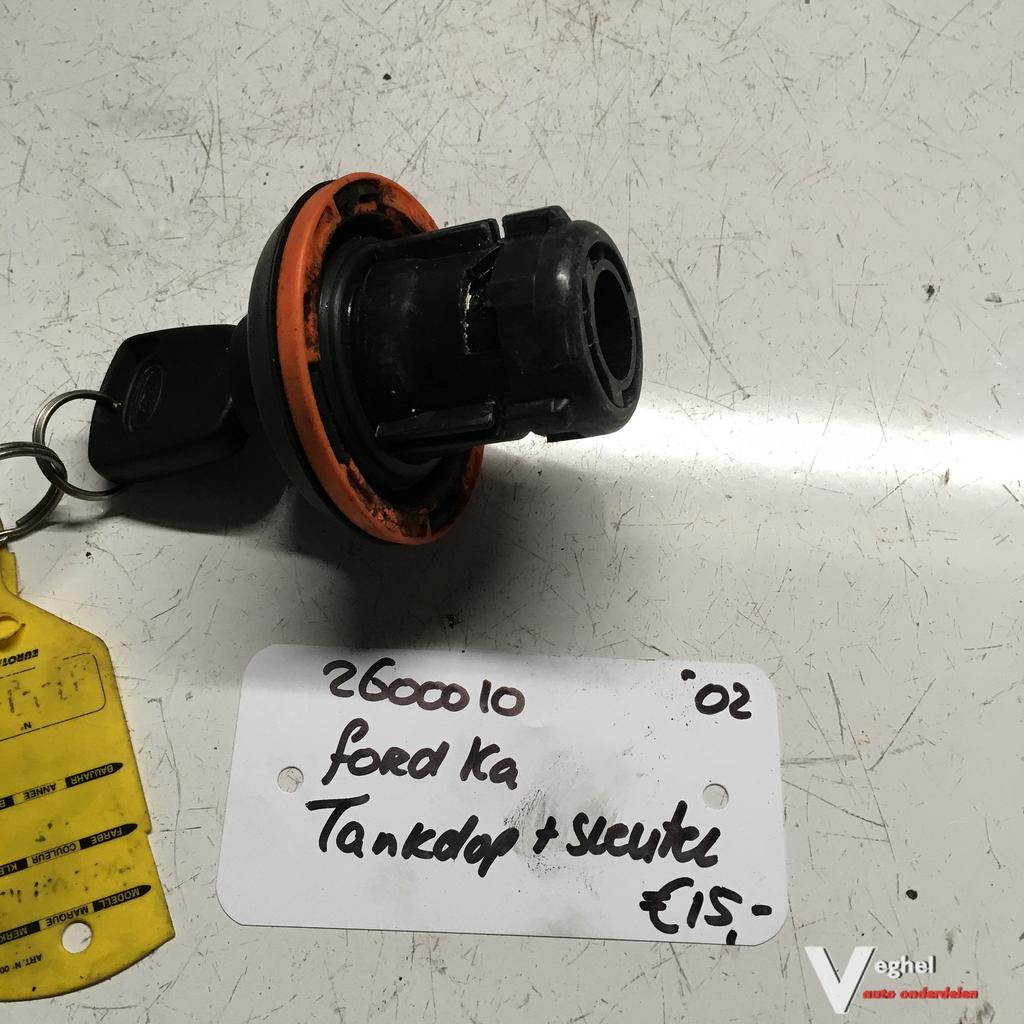 Ford Ka 2002 2600010  Tankdop met sleutel, Gebruikt, -, -, Ophalen of Verzenden