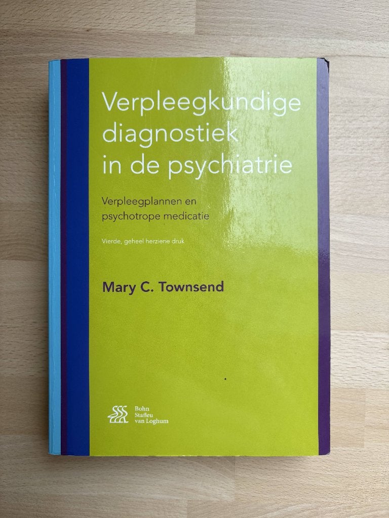 Verpleegkundige diagnostiek in de psychiatrie, Boeken, Wetenschap, Ophalen of Verzenden