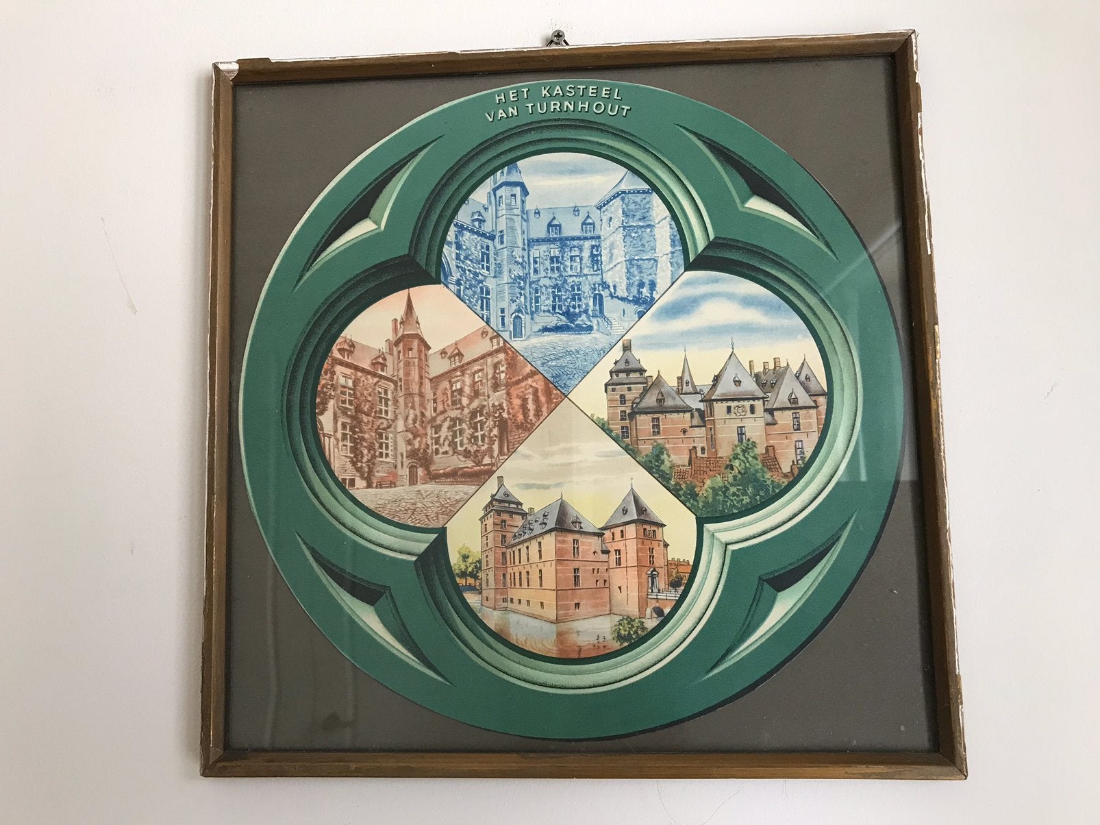 Lijst kader Het Kasteel van Turnhout, Antiek en Kunst, Ophalen of Verzenden