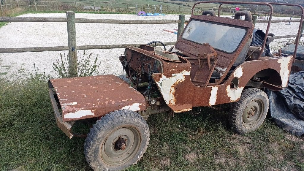 Jeep willys, Ophalen