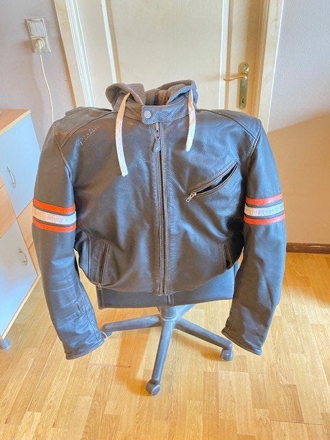 Te koop leder Richa motorjas., Motoren, Ophalen, Tweedehands, Heren, Jas | leer