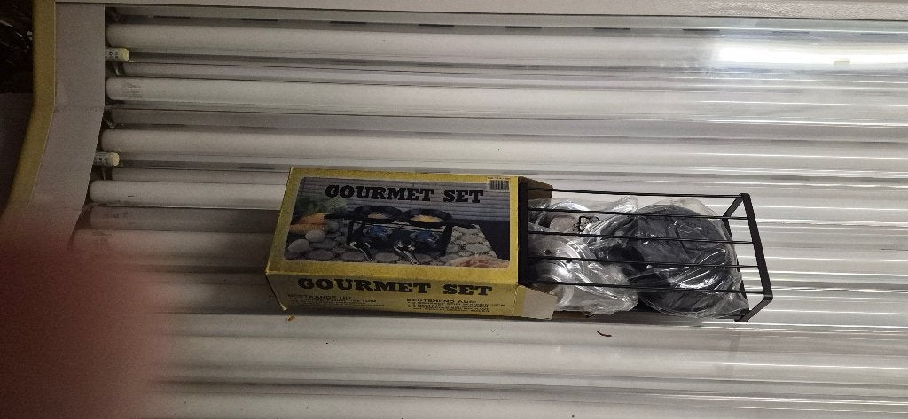 Gourmetstel, Ophalen of Verzenden, Zo goed als nieuw, Minder dan 4 personen