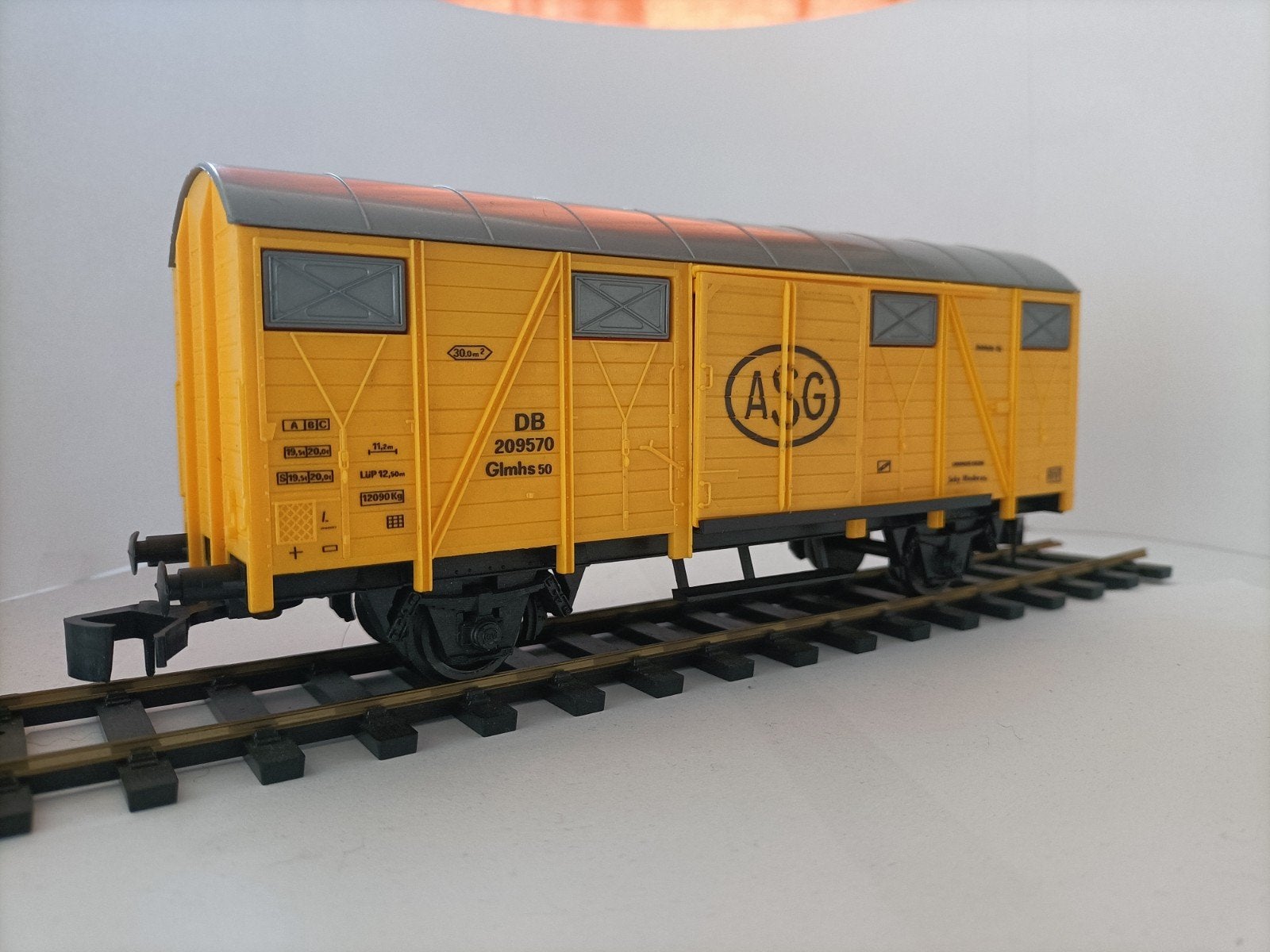 Mooie Lima Spoor 0 Gesloten Goederenwagon – ASG, Hobby & Loisirs créatifs, Enlèvement, Wagon