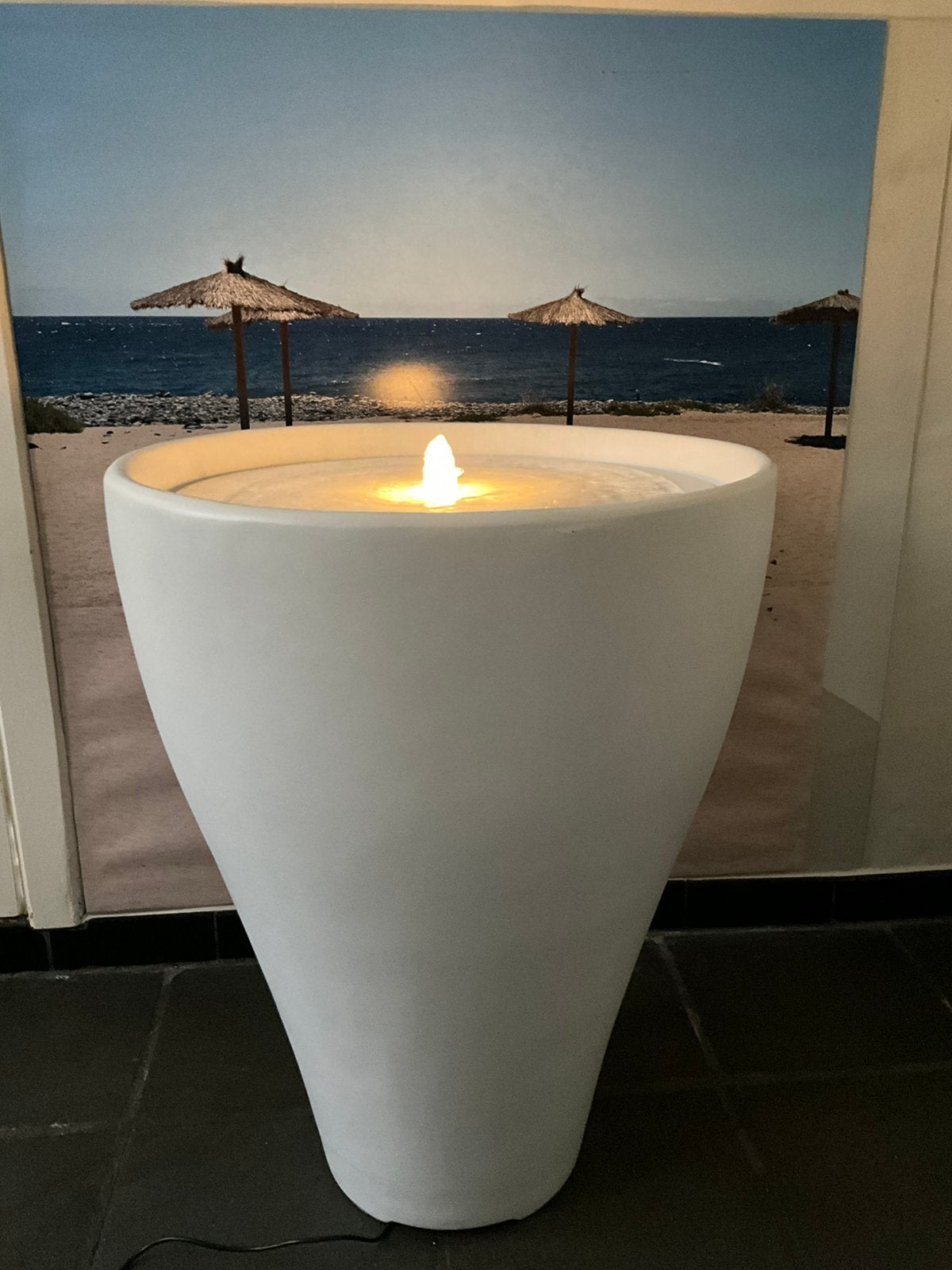 Mooi design terrasvijver, Ophalen, Gebruikt