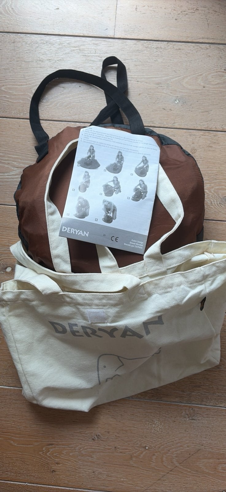 Deryan - baby travel cot - reisbedje, Ophalen, Zo goed als nieuw, Reisbedje